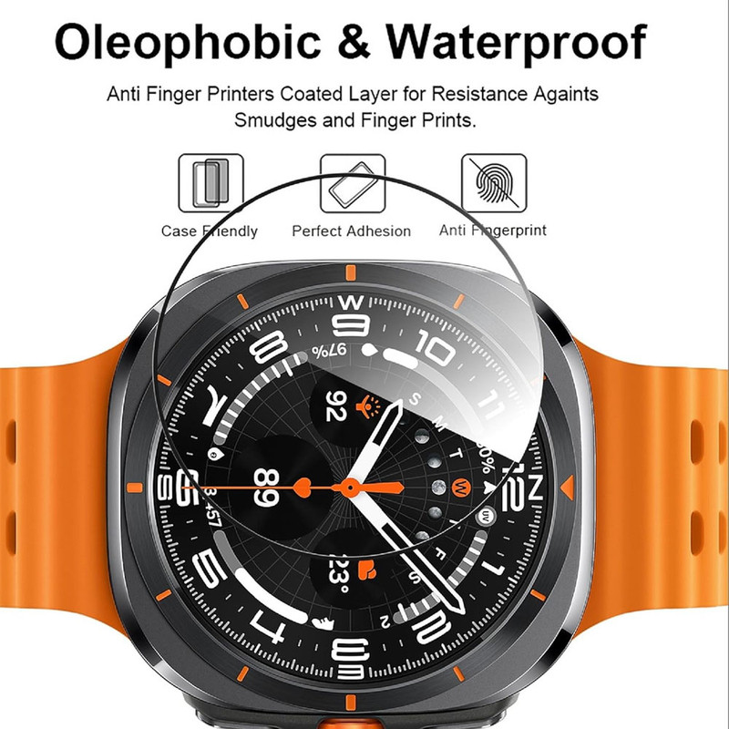 خرید محافظ صفحه نمایش شیشه ای واچ من مدل SH-WM مناسب برای ساعت هوشمند سامسونگ Galaxy watch Ultar 47 mm با کیفیت عالی از Zarvan