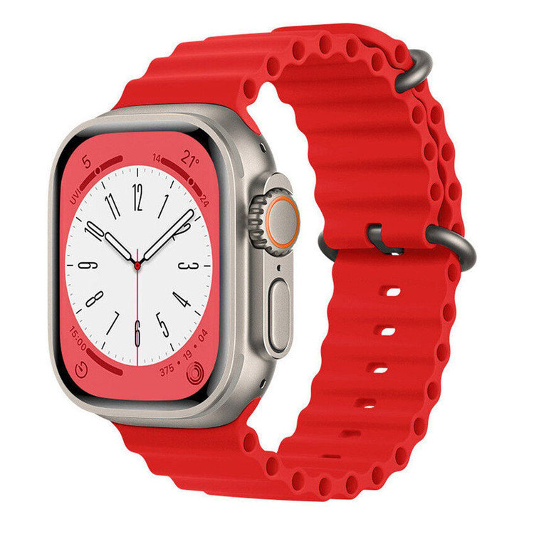 خرید بند مدل Ocean مناسب برای ساعت هوشمند Hiwatch T800 Ultra / T900 Ultra / HK8 Pro Max / HK9 Ultra 2 با کیفیت عالی از Zarvan