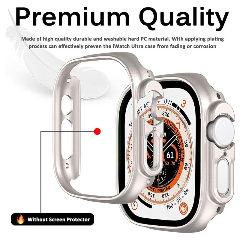 خرید کاور واچ من مدل bumper مناسب برای اپل واچ ULTRA 49 MM با کیفیت عالی از Zarvan