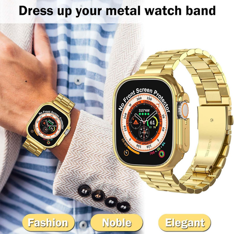 خرید کاور واچ من مدل bumper مناسب برای اپل واچ ULTRA 49 MM با کیفیت عالی از Zarvan