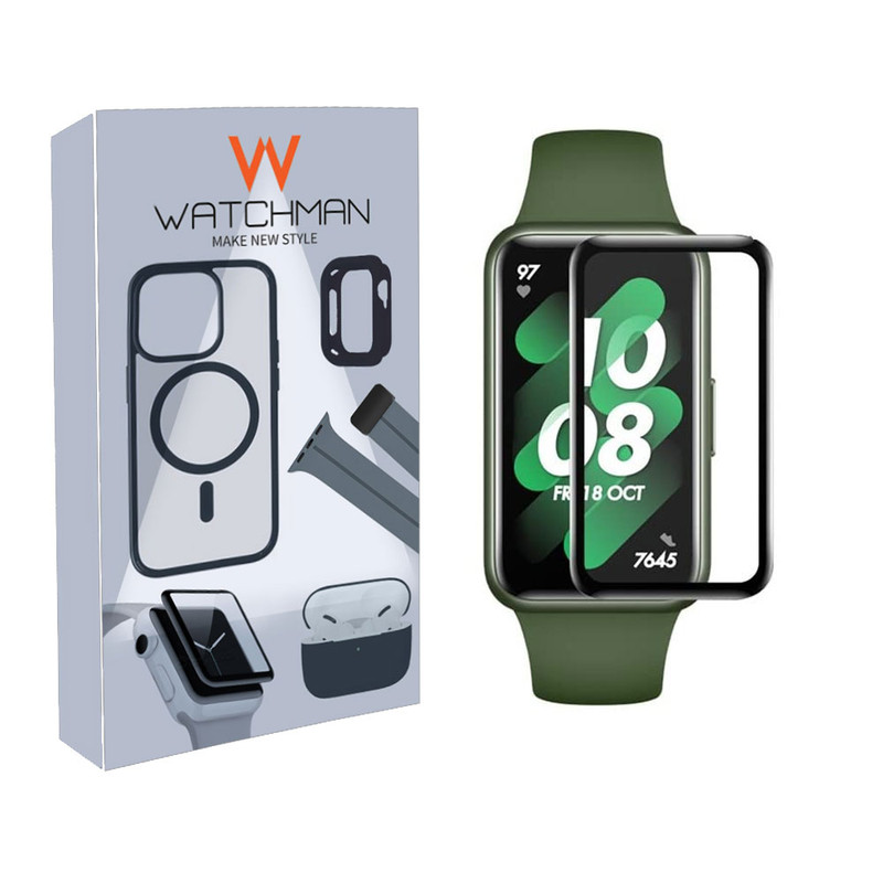 خرید محافظ صفحه نمایش نانو واچ من مدل pmma-WM مناسب برای ساعت هوشمند شیائومی Smart band 8 active با کیفیت عالی از Zarvan
