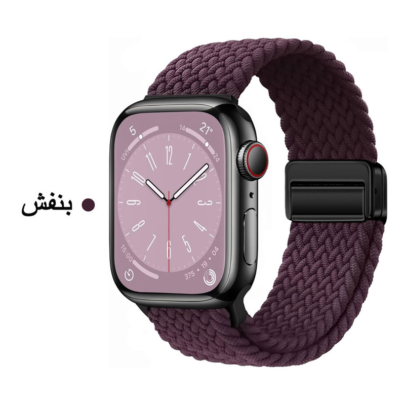 خرید بند واچ من مدل Braided Magnetic مناسب برای اپل واچ Ultra / Ultra 2 49 mm با کیفیت عالی از Zarvan