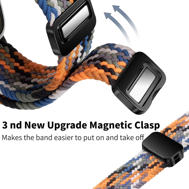 خرید بند واچ من مدل Braided Magnetic مناسب برای اپل واچ Ultra / Ultra 2 49 mm با کیفیت عالی از Zarvan