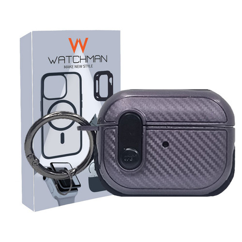 خرید کاور واچ من مدل Carbon مناسب برای کیس اپل Airpod Pro 2 با کیفیت عالی از Zarvan