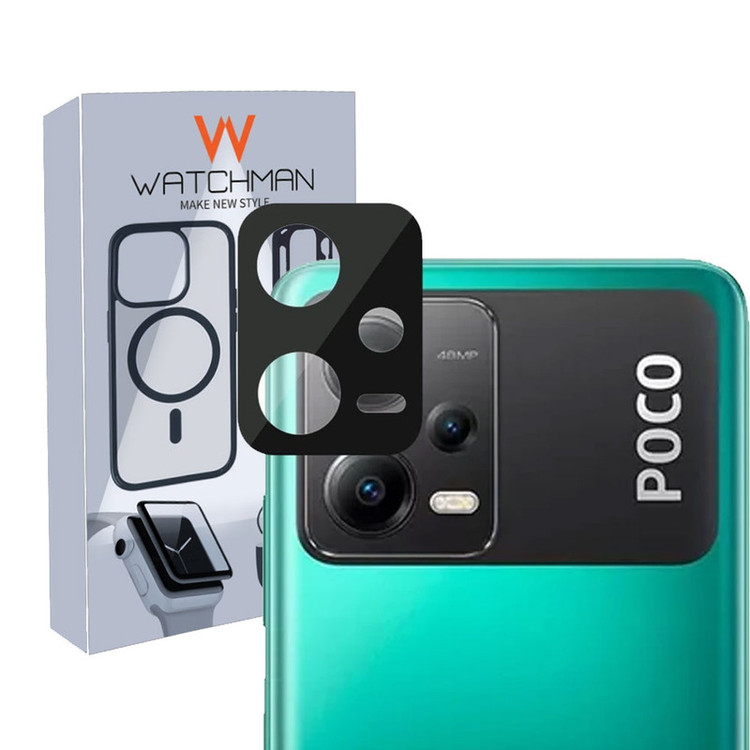 خرید محافظ لنز دوربین واچ من مدل 3D-WM مناسب برای گوشی موبایل شیائومی Poco X5 5g با کیفیت عالی از Zarvan