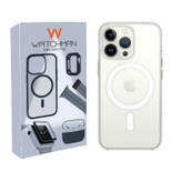 خرید کاور واچ من مدل Clear magsafe مناسب برای گوشی موبایل اپل iphone 14 Pro با کیفیت عالی از Zarvan