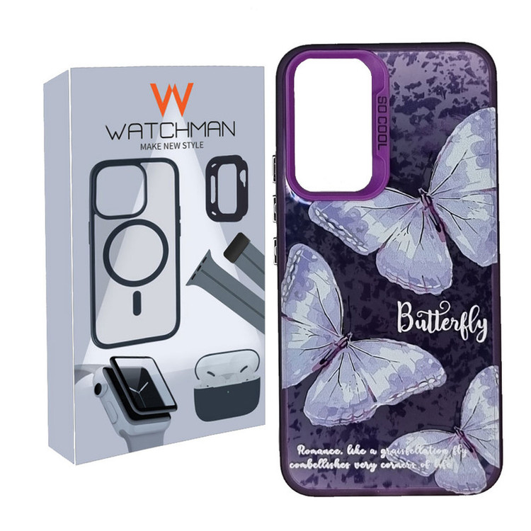 خرید کاور واچ من مدل Butterfiy Mode مناسب برای گوشی موبایل سامسونگ Galaxy A54 با کیفیت عالی از Zarvan