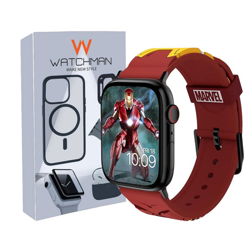 خرید بند واچ من مدل Amazing-Strap مناسب برای اپل واچ سری Se/1/2/3/4/5/6/7/8/9/AluminumCase/Ultra/Ultra2 سایز 42/44/45/49 میلی متری با کیفیت عالی از Zarvan