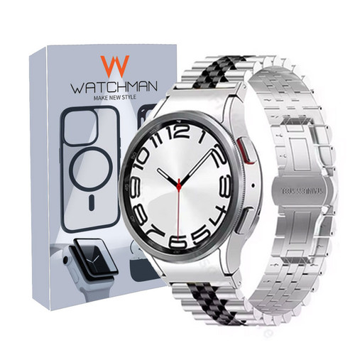 خرید بند واچ من مدل سواچی مناسب برای ساعت هوشمند سامسونگ Galaxy Watch 6 40mm / 6 44mm / 6 Classic 43mm / 6 Classic 47mm با کیفیت عالی از Zarvan