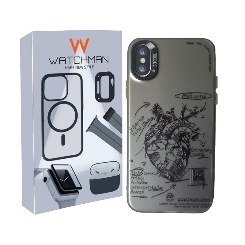 خرید کاور واچ من مدل Love Mode مناسب برای گوشی موبایل اپل iphone XS Max با کیفیت عالی از Zarvan