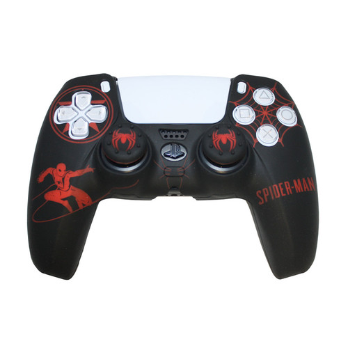 خرید محافظ دسته پلی استیشن 5 مدل double SPIDER به همراه روکش آنالوگ با کیفیت عالی از Zarvan