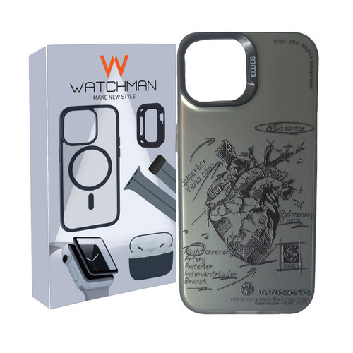 خرید کاور واچ من مدل Love Mode مناسب برای گوشی موبایل اپل iphone 12 / 12 Pro با کیفیت عالی از Zarvan