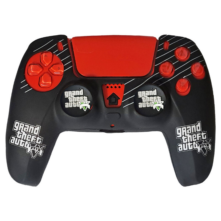 خرید محافظ دسته بازی پلی استیشن 5 مدل Gta PS5364 به همراه روکش آنالوگ با کیفیت عالی از Zarvan