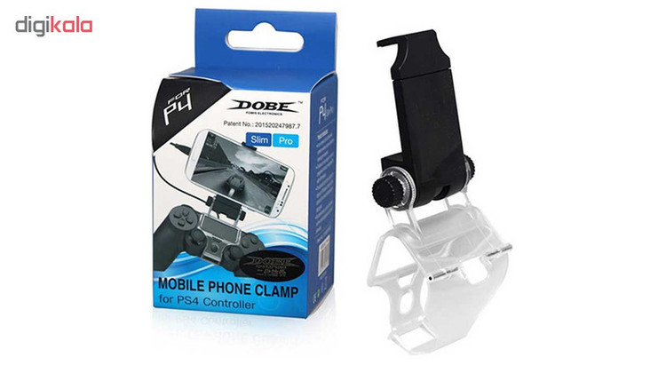 گیره نگهدارنده تلفن همراه به دسته بازی پلی استیشن PS4 دابی مدل TP4-016
