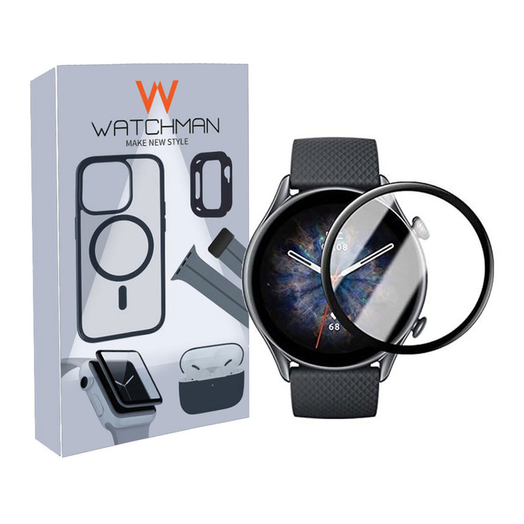 خرید محافظ صفحه نمایش نانو واچ من مدل pmma-WM مناسب برای ساعت هوشمند شیائومی mi watch color با کیفیت عالی از Zarvan