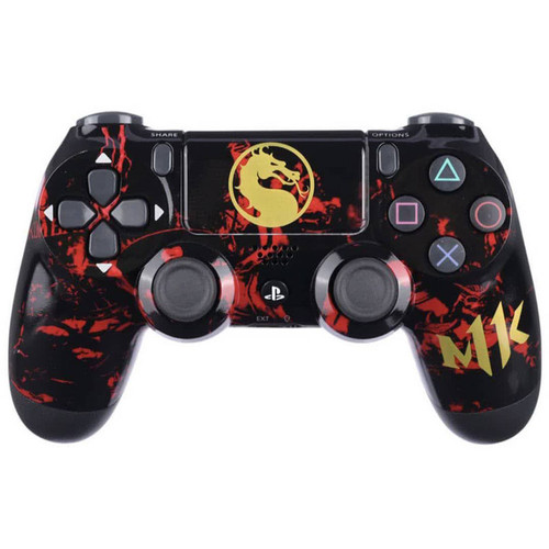 خرید دسته بازی پلی استیشن ۴ مدل DUALSHOK CUSTOM طرح mortall-k با کیفیت عالی از Zarvan
