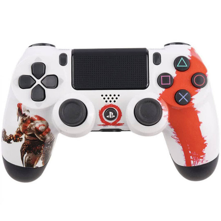 خرید دسته بازی پلی استیشن ۴ مدل DUALSHOK CUSTOM طرح GOD OF WAR-1 با کیفیت عالی از Zarvan