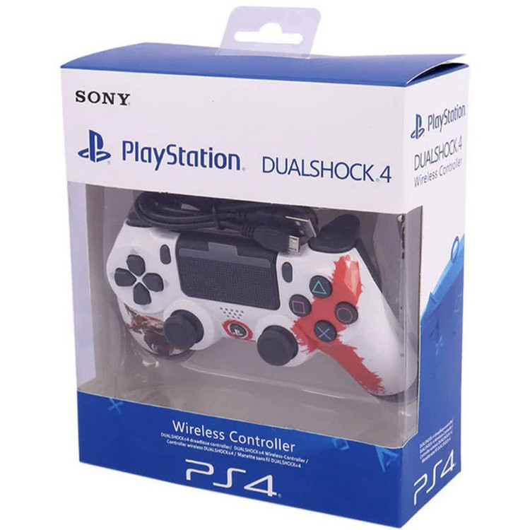 دسته بازی های کپی پلی استیشن PS۴ مدل DUALSHOK CUSTOM طرح GOD OF WAR-1