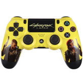 خرید دسته بازی پلی استیشن ۴ مدل DUALSHOK CUSTOM طرح Cyber Punk با کیفیت عالی از Zarvan