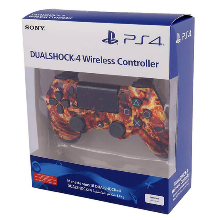 دسته بازی های کپی پلی استیشن PS۴ مدل DUALSHOK CUSTOM طرح Hell-1