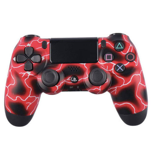 خرید دسته بازی پلی استیشن ۴ مدل DUALSHOK CUSTOM طرح FireLight با کیفیت عالی از Zarvan