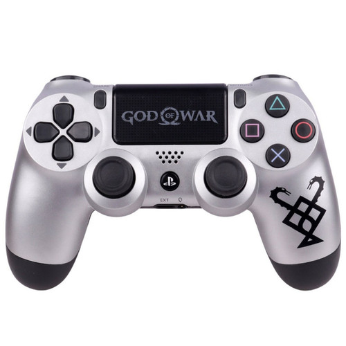 خرید دسته بازی پلی استیشن ۴ مدل DUALSHOK CUSTOM طرح GOT SILVER با کیفیت عالی از Zarvan