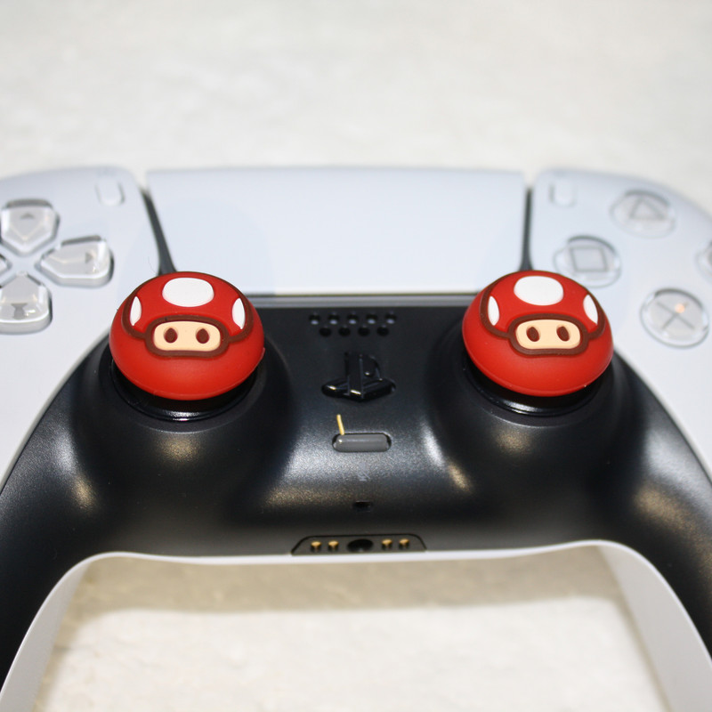 خرید روکش آنالوگ دسته پلی استیشن 5 مدل LADYBUGS بسته 2 عددی با کیفیت عالی از Zarvan