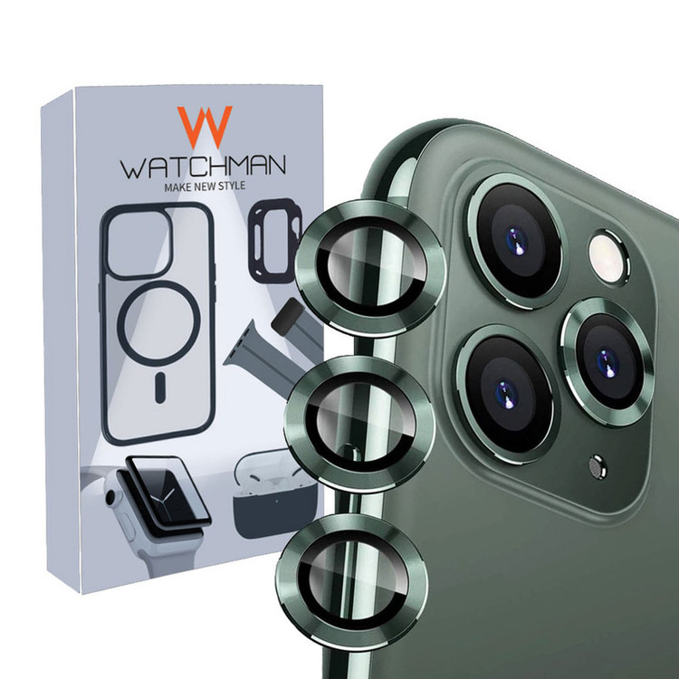 خرید محافظ لنز دوربین رینگی واچ من مدل RingMetal-4K مناسب برای گوشی موبایل اپل iphone 11 Pro / 11 promax با کیفیت عالی از Zarvan