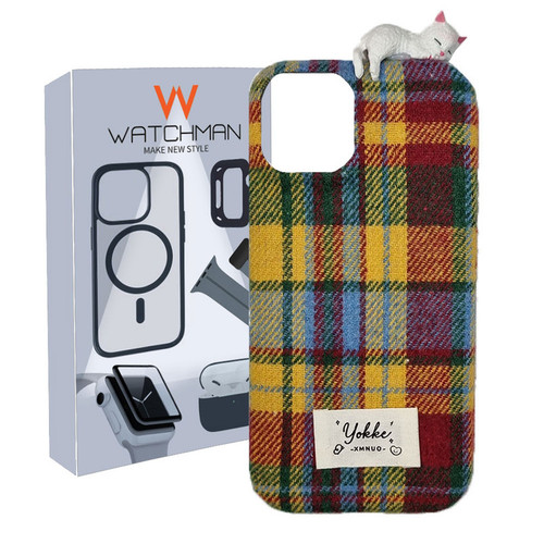 خرید کاور واچ من مدل CAT-vintage style مناسب برای گوشی موبایل اپل iphone 16 Pro با کیفیت عالی از Zarvan