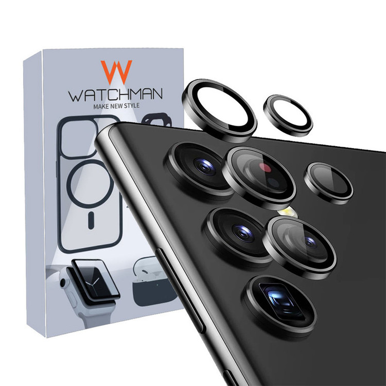 خرید محافظ لنز دوربین واچ من مدل RingMetal-4K مناسب برای گوشی موبایل سامسونگ Galaxy S23 ULTRA با کیفیت عالی از Zarvan