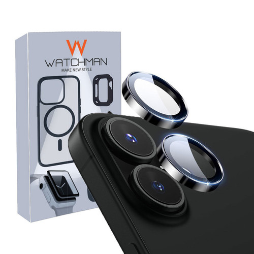 خرید محافظ لنز دوربین واچ من مدل RingMetal-4K مناسب برای گوشی موبایل اپل iphone 16 / 16 plus با کیفیت عالی از Zarvan