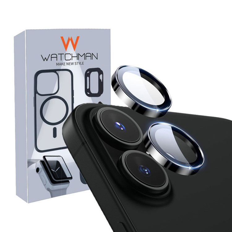 خرید محافظ لنز دوربین واچ من مدل RingMetal-4K مناسب برای گوشی موبایل اپل iphone 16 / 16 plus با کیفیت عالی از Zarvan