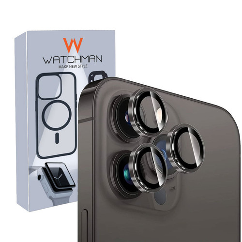 خرید محافظ لنز دوربین واچ من مدل RingMetal-4K مناسب برای گوشی موبایل اپل iphone 13 Pro / 13 Promax با کیفیت عالی از Zarvan