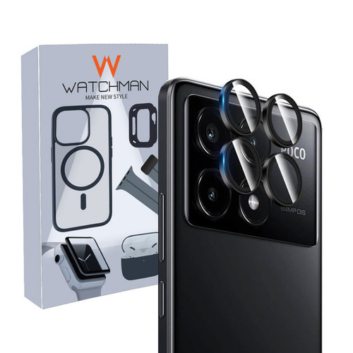 خرید محافظ لنز دوربین واچ من مدل Ring Metal-4K مناسب برای گوشی موبایل شیائومی POCO X6 PRO با کیفیت عالی از Zarvan