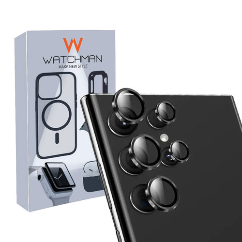 خرید محافظ لنز دوربین واچ من مدل RingMetal-4K مناسب برای گوشی موبایل سامسونگ Galaxy S22 ULTRA با کیفیت عالی از Zarvan