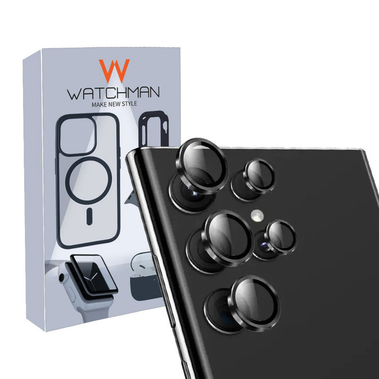 خرید محافظ لنز دوربین واچ من مدل RingMetal-4K مناسب برای گوشی موبایل سامسونگ Galaxy S22 ULTRA با کیفیت عالی از Zarvan