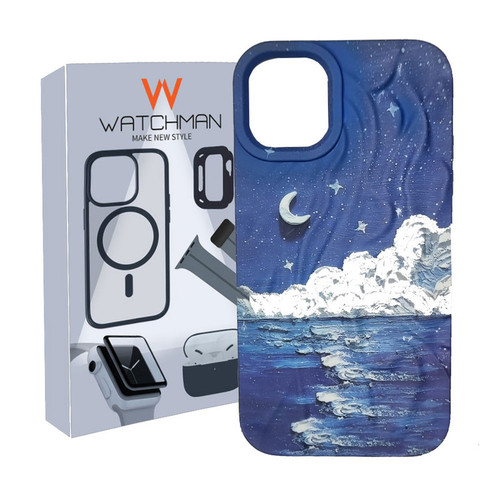 خرید کاور واچ من مدل OUTFIT MOON مناسب برای گوشی موبایل اپل iphone 11 با کیفیت عالی از Zarvan