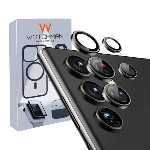 خرید محافظ لنز دوربین واچ من مدل RingMetal-4K مناسب برای گوشی موبایل سامسونگ Galaxy S24 ULTRA با کیفیت عالی از Zarvan