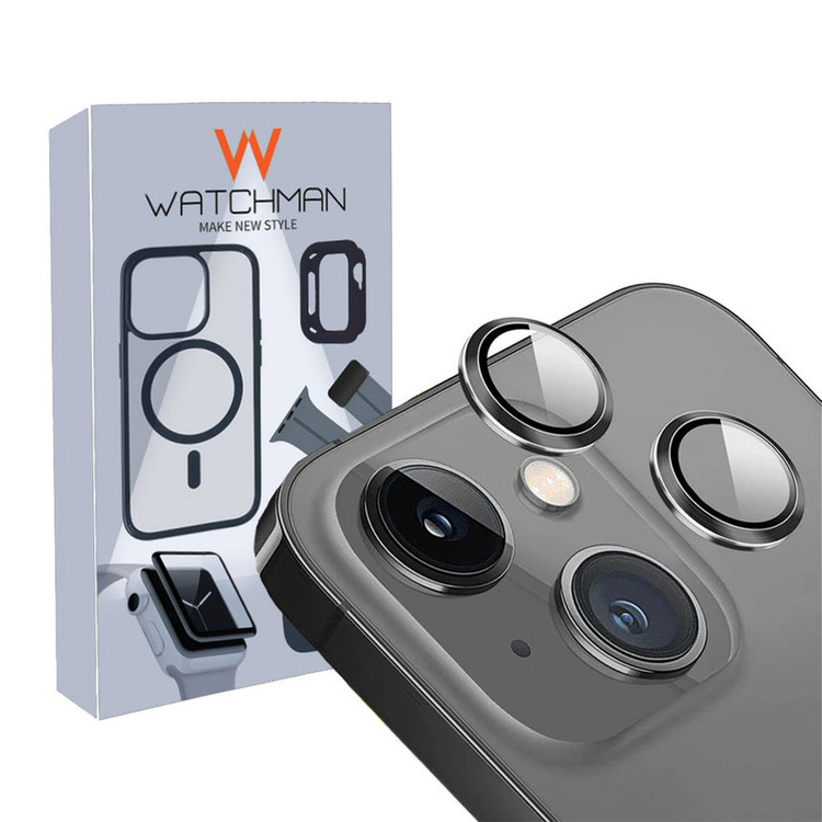 خرید محافظ لنز دوربین واچ من مدل RingMetal-4K مناسب برای گوشی موبایل اپل iphone 13 / 13 mini با کیفیت عالی از Zarvan