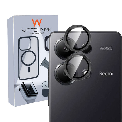 خرید محافظ لنز دوربین رینگی واچ من مدل Ring Metal-4K مناسب برای گوشی موبایل شیائومی Redmi Note 13 PRO 4G با کیفیت عالی از Zarvan