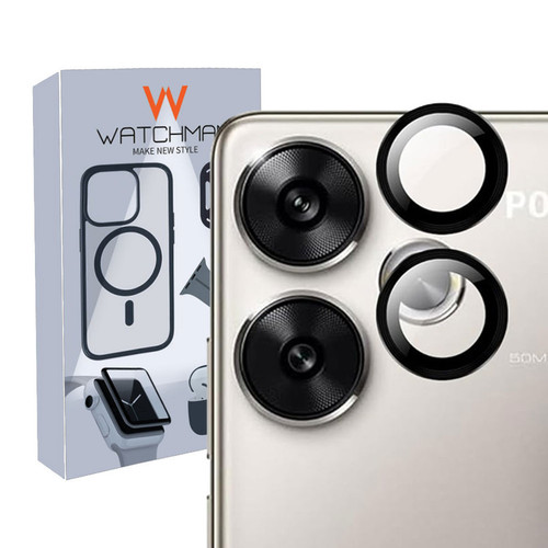 خرید محافظ لنز دوربین واچ من مدل Ring Metal-4K مناسب برای گوشی موبایل شیائومی POCO F6 با کیفیت عالی از Zarvan