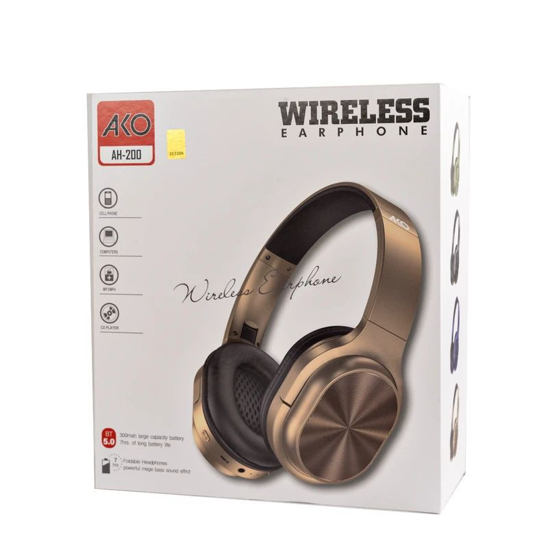 خرید هدست بلوتوثی مدل AH-200 با کیفیت عالی از Zarvan