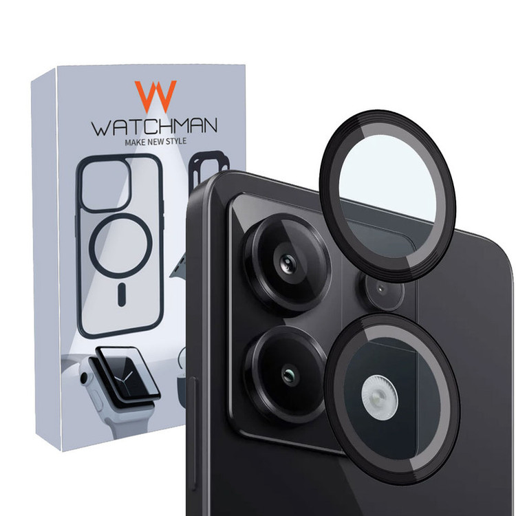 خرید محافظ لنز دوربین رینگی واچ من مدل Ring Metal-4K مناسب برای گوشی موبایل شیائومی Redmi Note 13 PRO 5G با کیفیت عالی از Zarvan