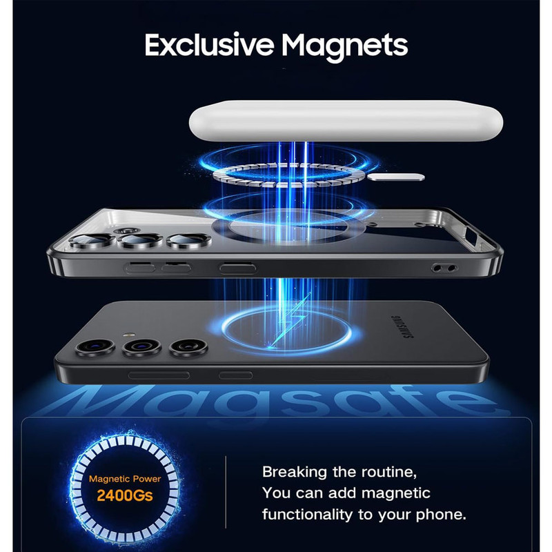 خرید کاور واچ من مدل magnet 360-shild مناسب برای گوشی موبایل سامسونگ Galaxy A36 با کیفیت عالی از Zarvan