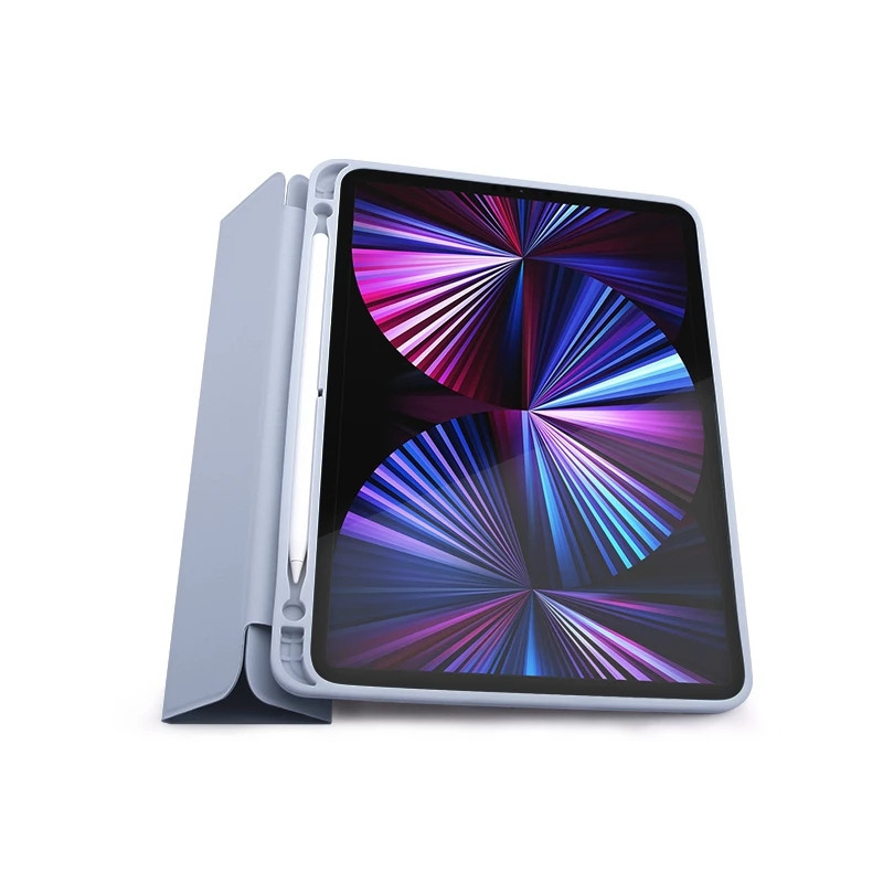 خرید کیف کلاسوری مدل اسمارت جا قلم دار مناسب برای تبلت اپل   2022 /2021 iPad Pro 11 inch با کیفیت عالی از Zarvan