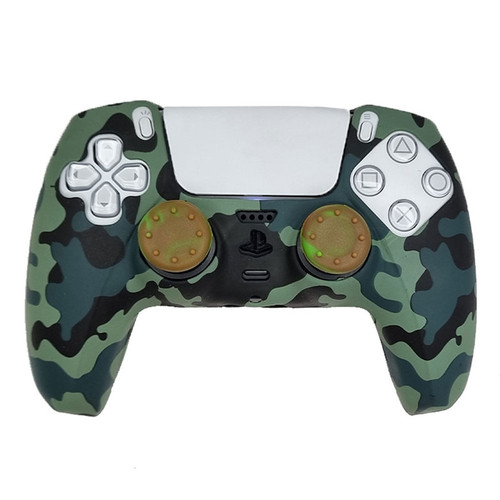 خرید محافظ دسته پلی استیشن 5 واچ من مدل Army1 به همراه روکش آنالوگ با کیفیت عالی از Zarvan