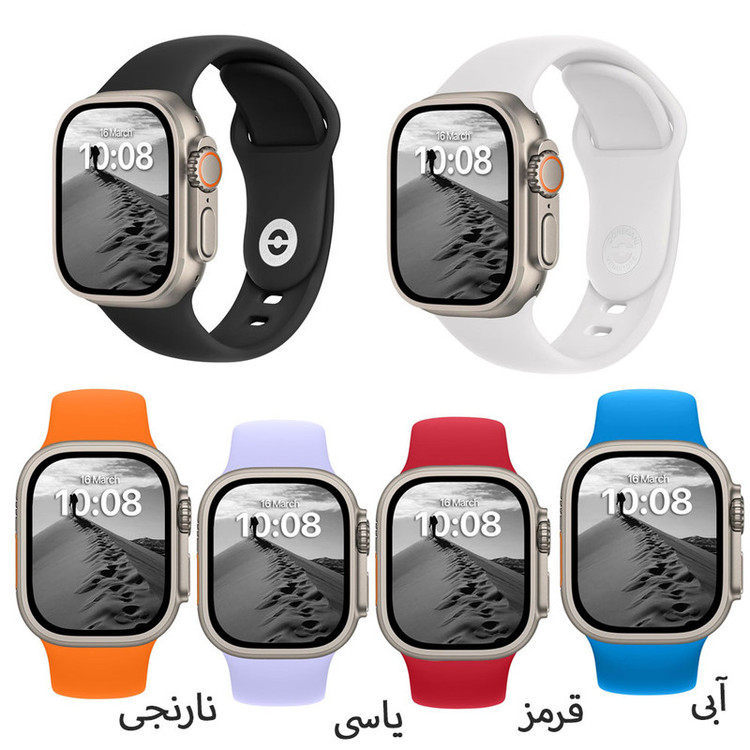بند واچ من مدل Simple Style مناسب برای ساعت هوشمند ویرفیت W6 MAX