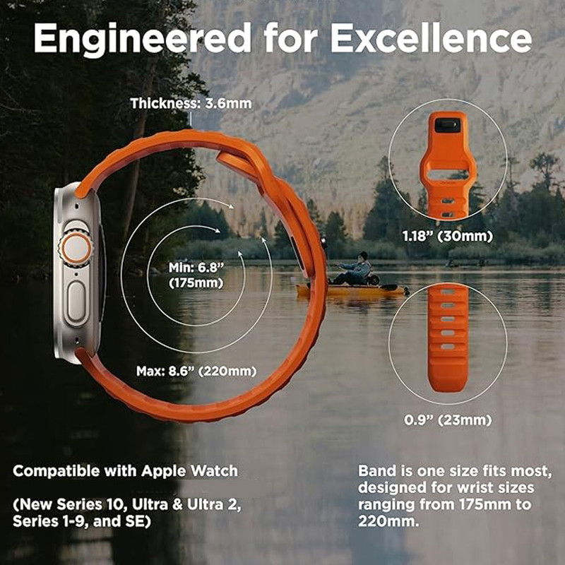 بند Spigen Sport برای Apple Watch SE Aluminium 44mm