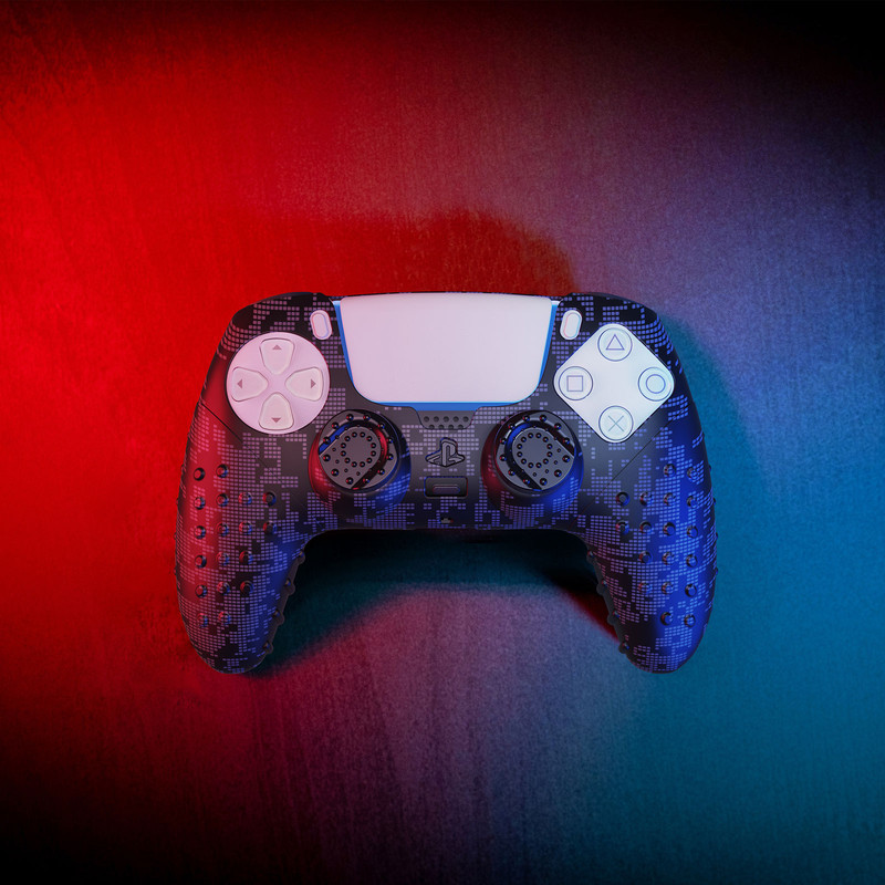 محافظ دسته پلی استیشن 5 اسپارک فاکس Silicone Grip Pack Digital Camo