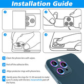 محافظ لنز دوربین مدل پرمیوم برای آیفون 12 پرو